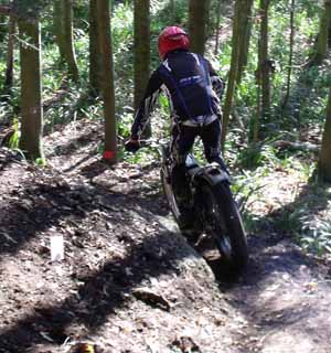 Mt Thomas Rd Classic Trials Mel Banks. Bultaco